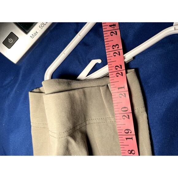 Nike army green cropped jersey sweatpants womens small lounge‎ athleisure casual - Picture 7 of 7